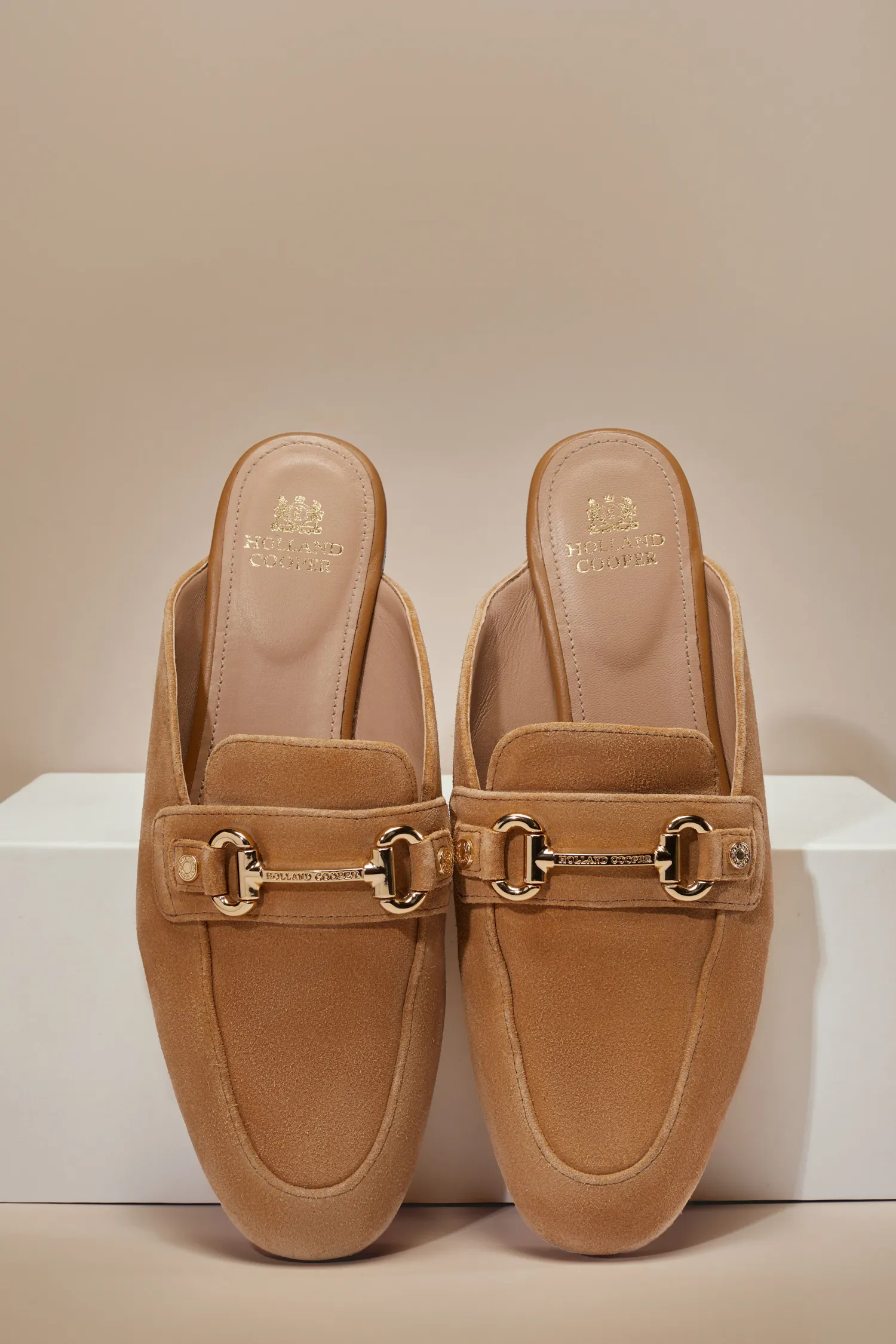 Hot Kingston Horse Bit Loafer (Tan Suede) Women Loafers