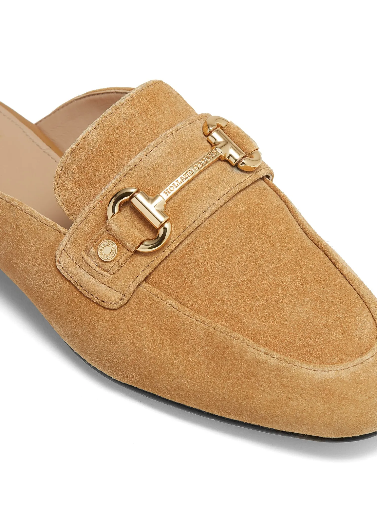 Hot Kingston Horse Bit Loafer (Tan Suede) Women Loafers