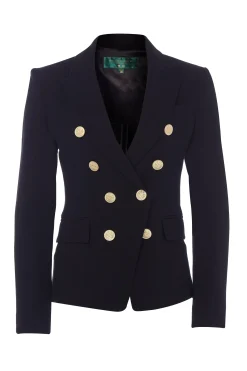 Best Knightsbridge Blazer (Black Linen) Women Blazers|Tailoring