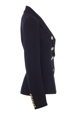 Best Knightsbridge Blazer (Black Linen) Women Blazers|Tailoring