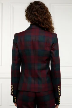 Hot Knightsbridge Blazer (Mulberry Tartan) Women Tailoring|Blazers
