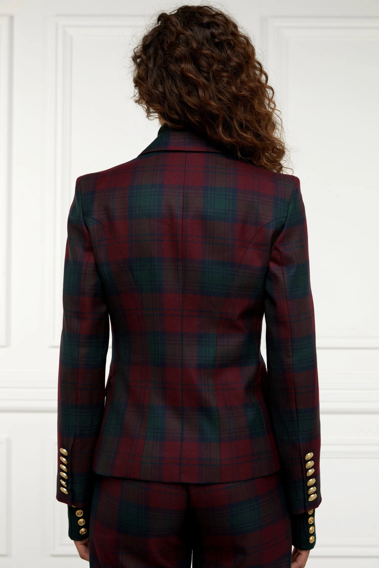 Hot Knightsbridge Blazer (Mulberry Tartan) Women Tailoring|Blazers