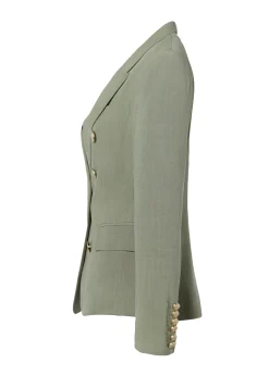 Sale Knightsbridge Blazer (Sage Linen) Women Blazers|Tailoring