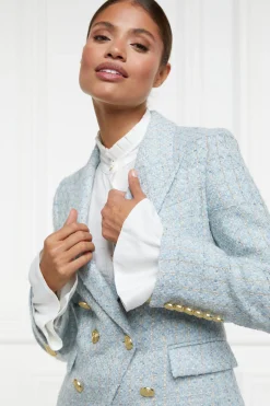 Discount Knightsbridge Blazer (Sky Blue Boucle) Women Tailoring|Blazers