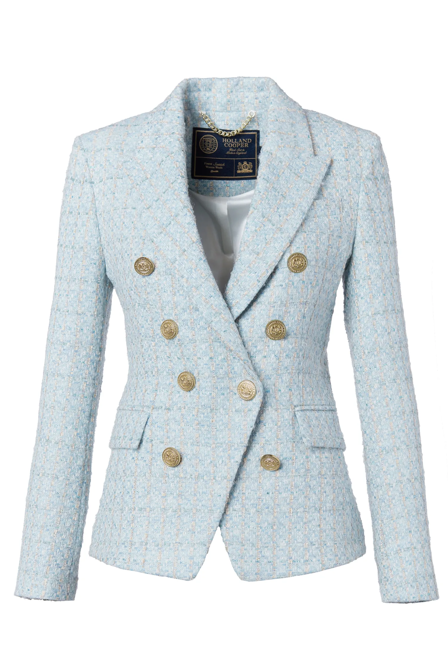 Discount Knightsbridge Blazer (Sky Blue Boucle) Women Tailoring|Blazers