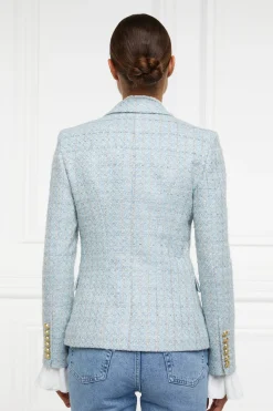 Discount Knightsbridge Blazer (Sky Blue Boucle) Women Tailoring|Blazers
