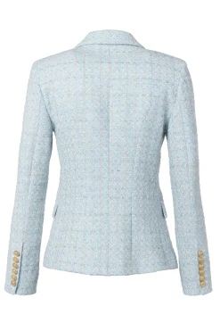 Discount Knightsbridge Blazer (Sky Blue Boucle) Women Tailoring|Blazers