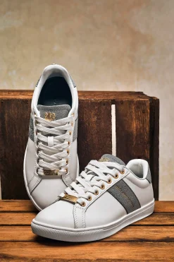 Sale Knightsbridge Court Trainer (Silver Crystal) Women Trainers
