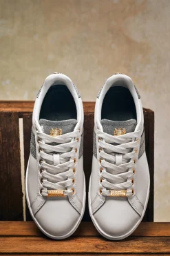 Sale Knightsbridge Court Trainer (Silver Crystal) Women Trainers
