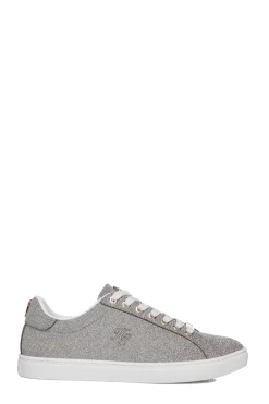 Outlet Knightsbridge Crystal Trainer (Silver Crystal) Women Trainers