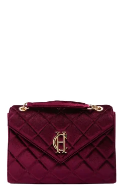 Best Knightsbridge Shoulder Bag (Merlot Velvet) Women Shoulder Bags|Bags
