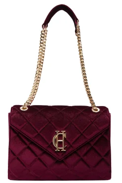 Best Knightsbridge Shoulder Bag (Merlot Velvet) Women Shoulder Bags|Bags
