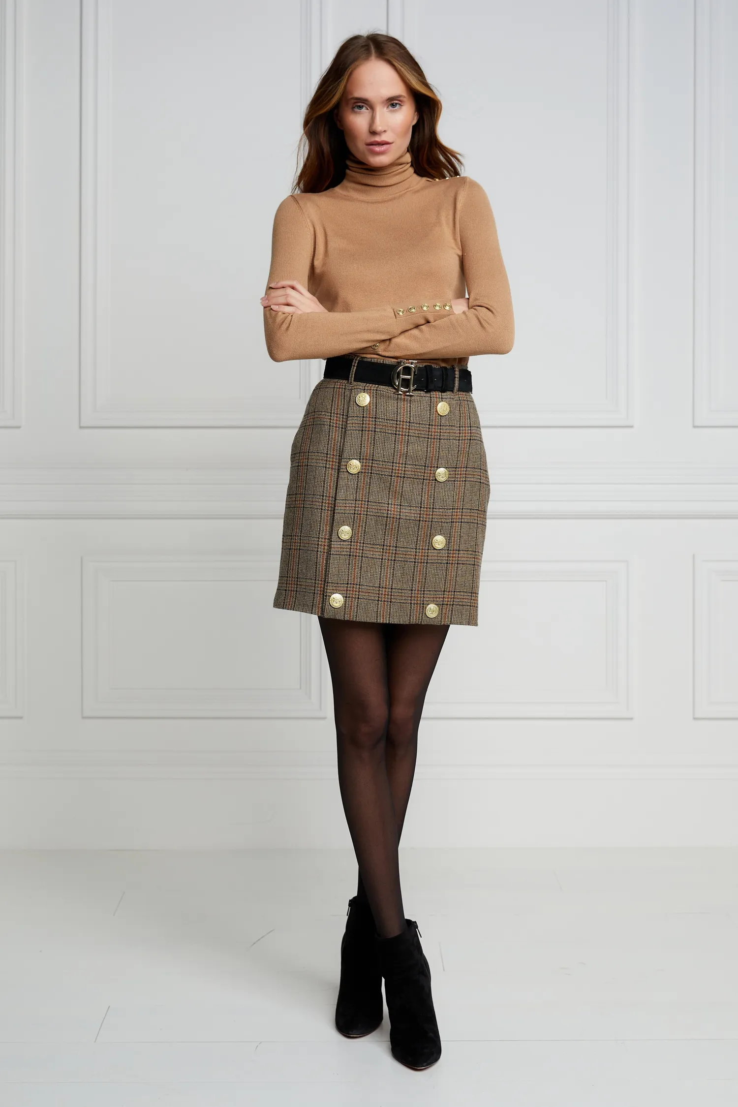 Best Knightsbridge Skirt (Bourbon Tweed) Women Skirts|Tailoring