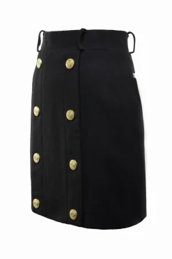 Outlet Knightsbridge Skirt (Soft Black) Women Skirts|Tailoring