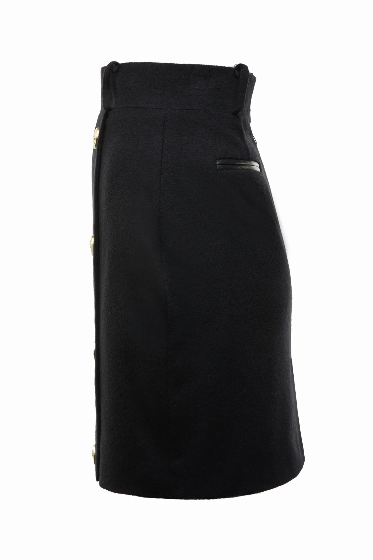 Outlet Knightsbridge Skirt (Soft Black) Women Skirts|Tailoring