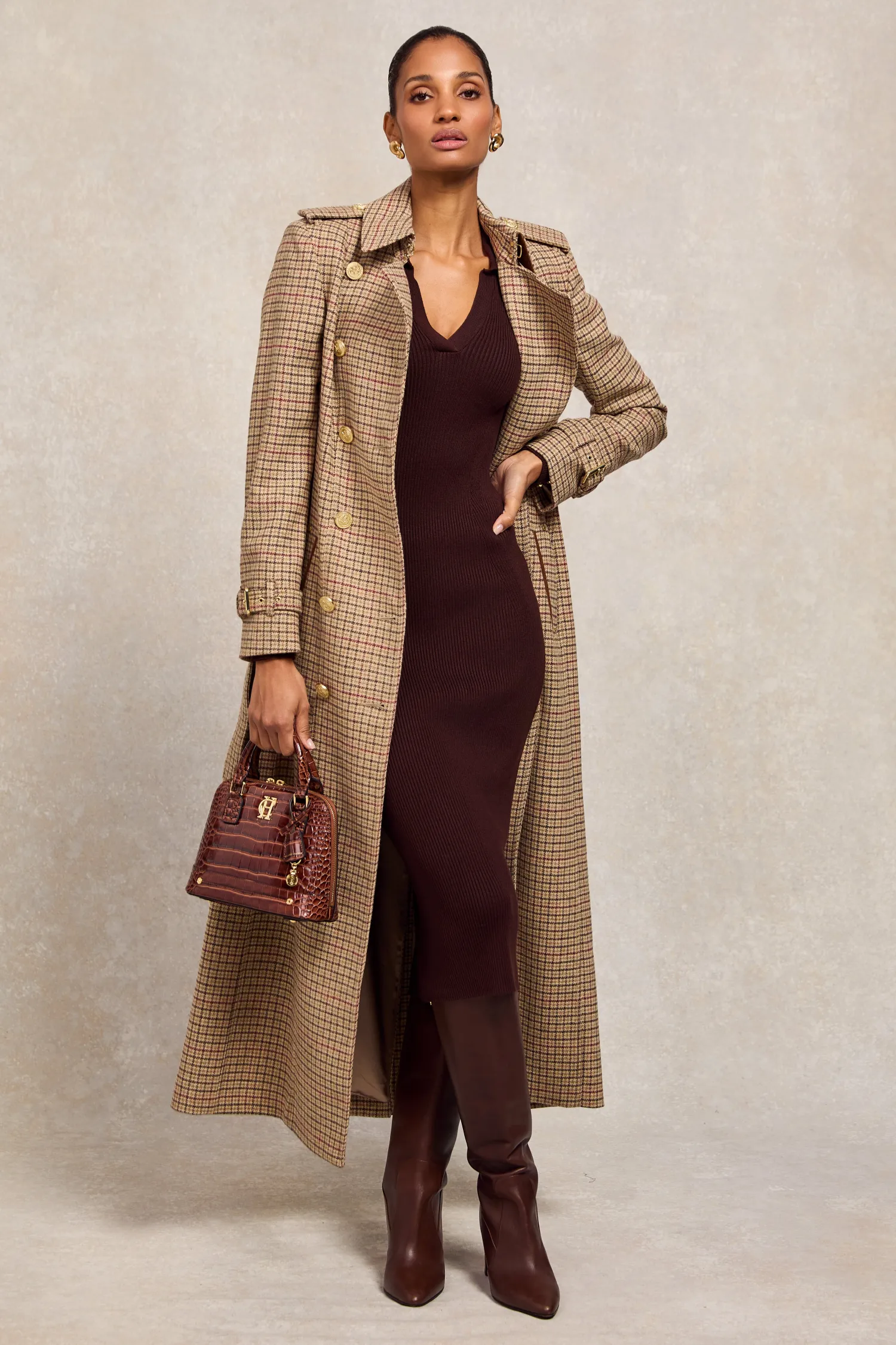 Outlet Knitted Shirt Dress Women Dresses