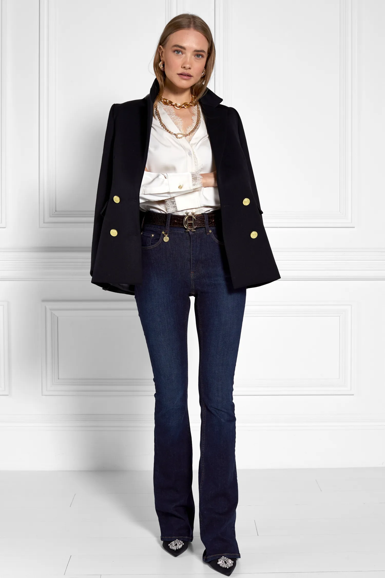 Fashion Lace V-Neck Blouse Women Shirts & Blouses