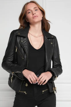 Sale Leather Biker Jacket Women Jackets