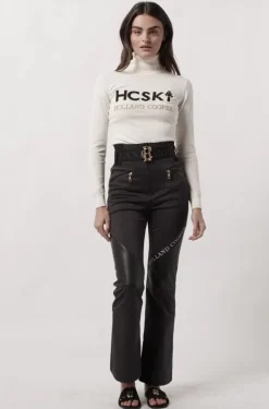 Hot Logo Ski Knit (Winter White) Women Knitwear|Knitwear And Thermals