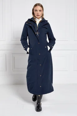 Best Longline Training Coat (Ink Navy) Women Coats|Coats