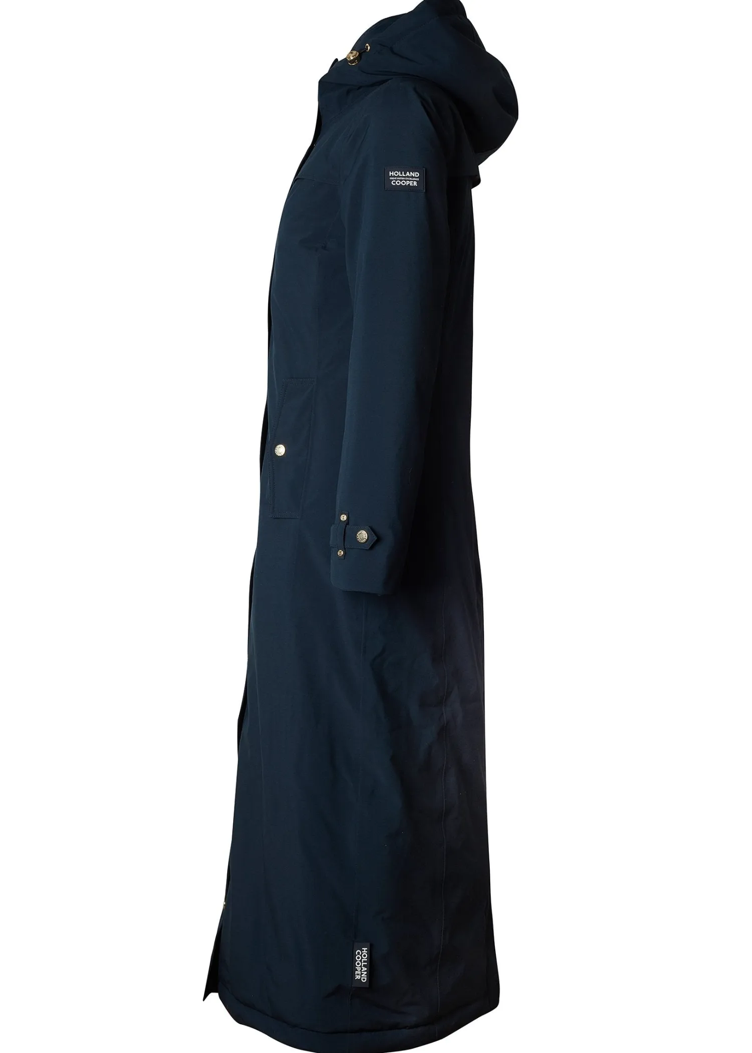 Best Longline Training Coat (Ink Navy) Women Coats|Coats