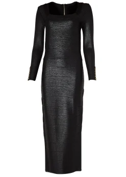 Online Lottie Bandage Dress (Black Foil) Women Dresses