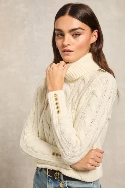 Outlet Lucia Roll Neck Knit Women Knitwear
