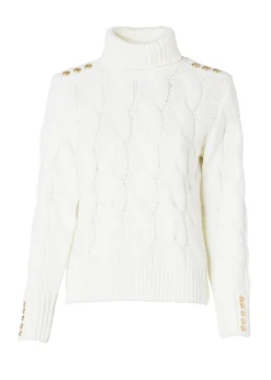 Outlet Lucia Roll Neck Knit Women Knitwear