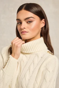Outlet Lucia Roll Neck Knit Women Knitwear
