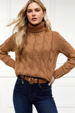 Outlet Lucia Roll Neck Knit Women Knitwear