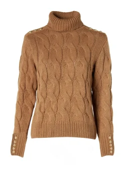Outlet Lucia Roll Neck Knit Women Knitwear