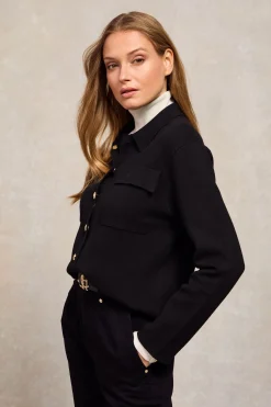 Hot Maria Knitted Overshirt Women Shirts & Blouses