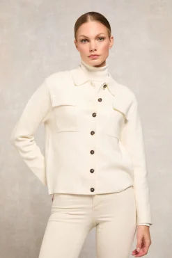 Discount Maria Knitted Overshirt Women Shirts & Blouses
