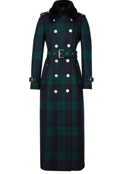 Online Marlborough Shearling Trench Coat Women Trench Coats|Coats