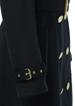 Hot Marlborough Trench Coat (Soft Black) Women Trench Coats|Coats