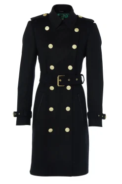 Hot Marlborough Trench Coat (Soft Black) Women Trench Coats|Coats