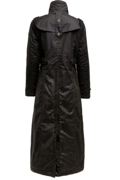 Best Merissa Wax Stockman Coat (Dark Olive) Women Coats|Coats