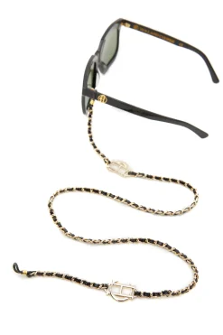 Online Milan Glasses Chain (Black Gold) Women Sunglasses|Sunglasses