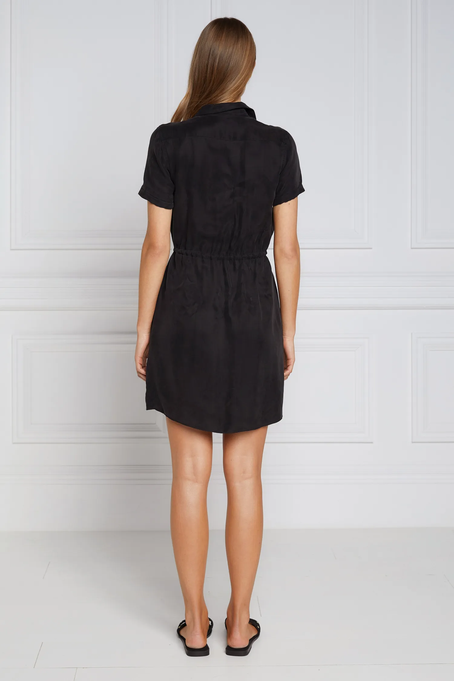Online Military Shirt Dress Women Dresses