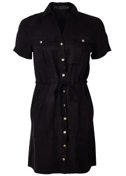 Online Military Shirt Dress Women Dresses