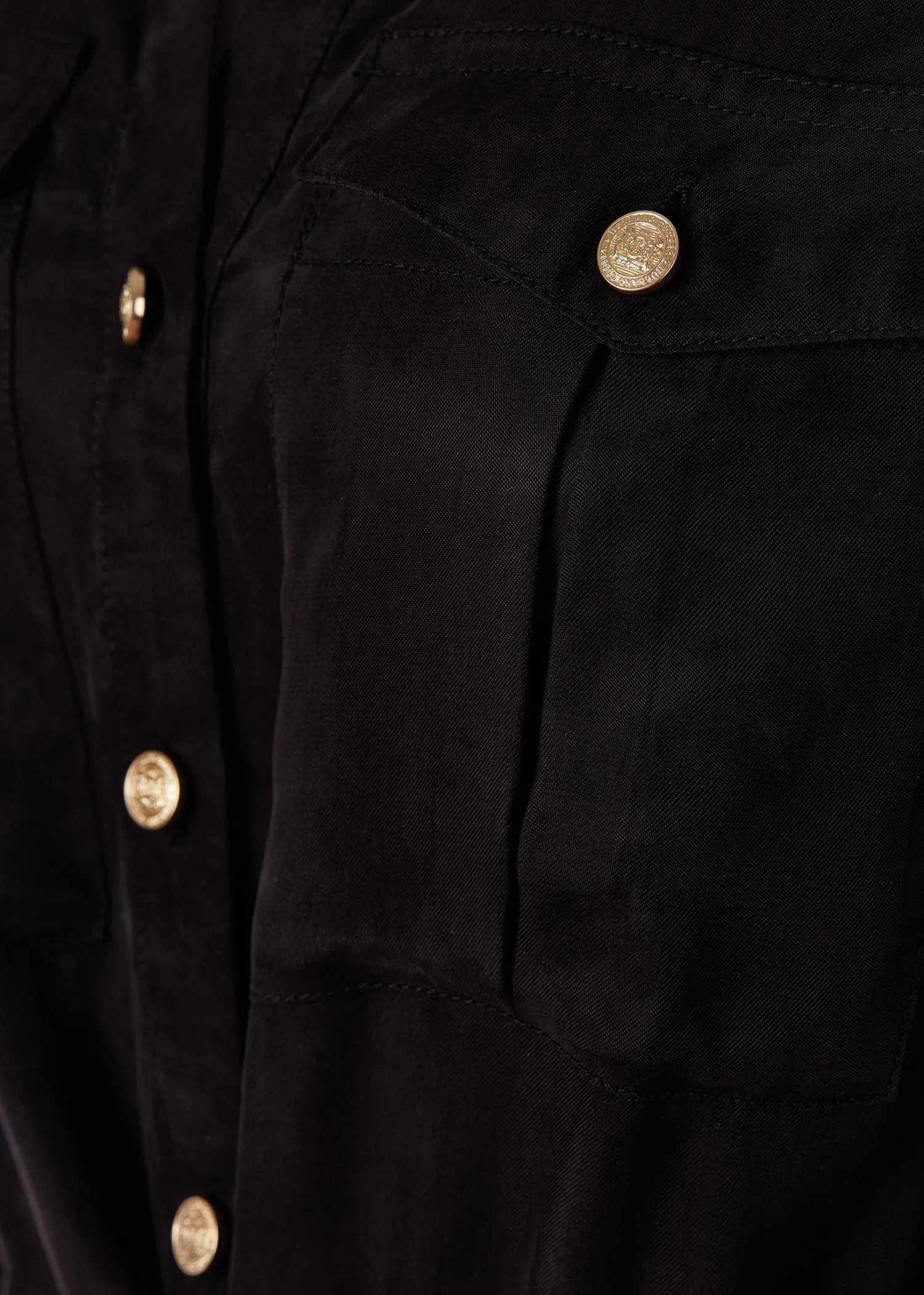 Online Military Shirt Dress Women Dresses