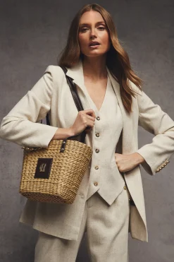 Fashion Mini Paloma Straw Tote Women Tote Bags|Bags