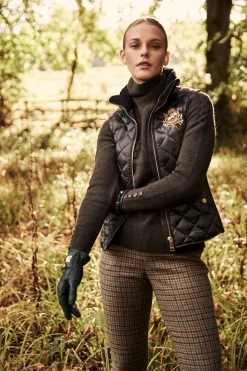 New Monogram Leather Gloves (Racing Green) Women Gloves|Gloves