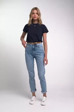 Discount Monogram Tee (Ink Navy) Women Tees