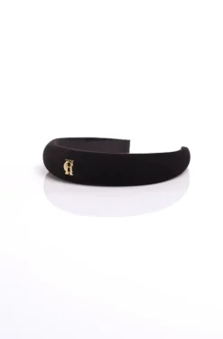 Best Narrow Headband (Black Velvet) Women Hats & Headbands|Hats & Headbands