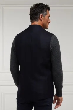 New Nehru Gilet (Navy Loxley) Gilets|Waistcoats