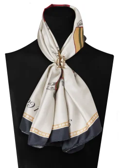New Nine Horse Silk Scarf (Nine Horse) Women Scarves|Scarves