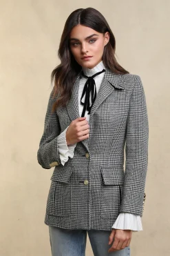 Sale Paddington Blazer (Prince of Wales Mono) Women Tailoring|Blazers