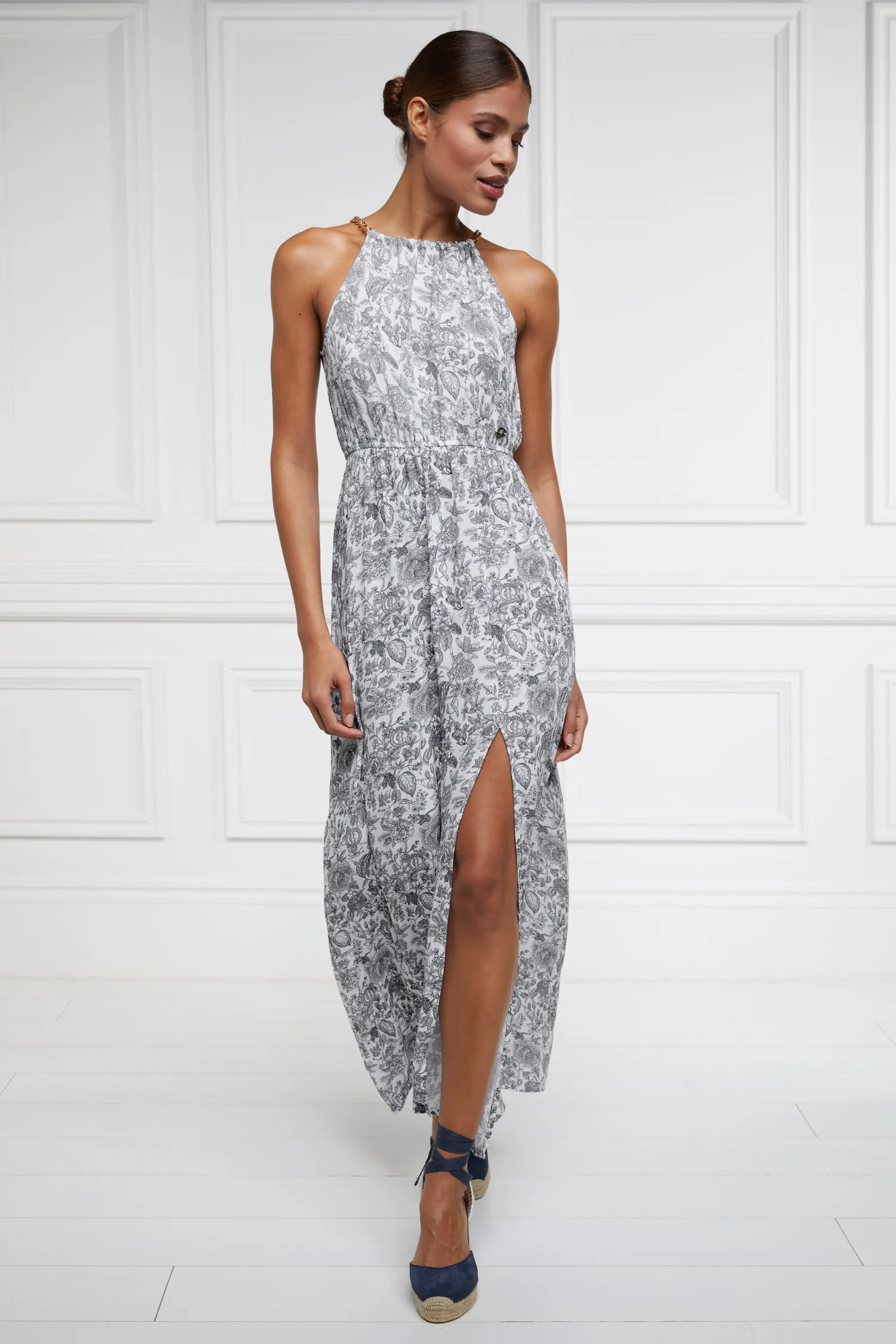 Fashion Paloma Maxi Dress (White Willow) Women Dresses