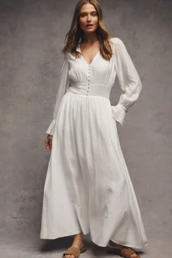 Sale Phoebe V-Neck Maxi Dress Women Dresses